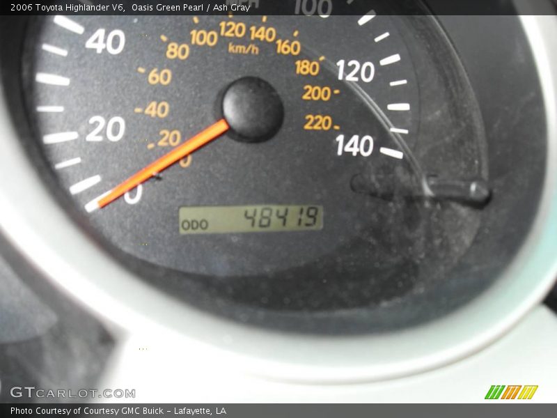 Oasis Green Pearl / Ash Gray 2006 Toyota Highlander V6