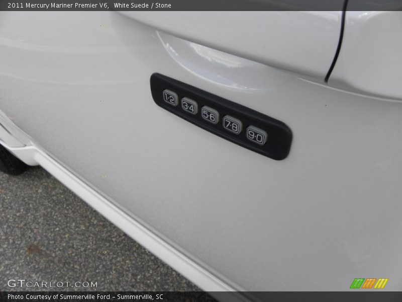 White Suede / Stone 2011 Mercury Mariner Premier V6