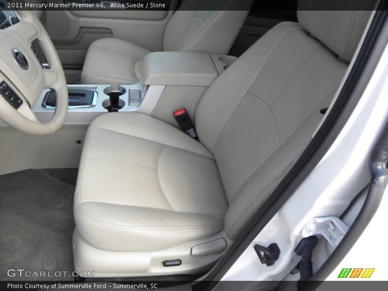 White Suede / Stone 2011 Mercury Mariner Premier V6