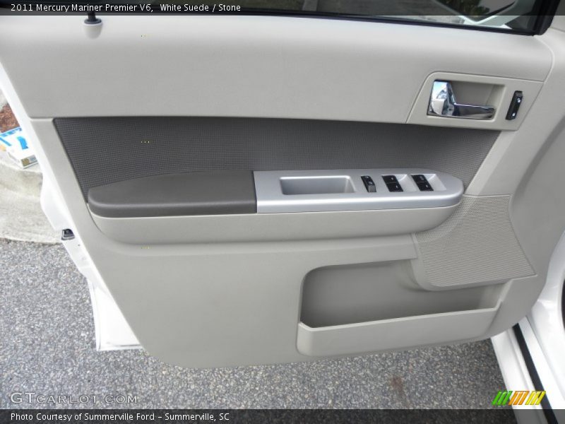 White Suede / Stone 2011 Mercury Mariner Premier V6