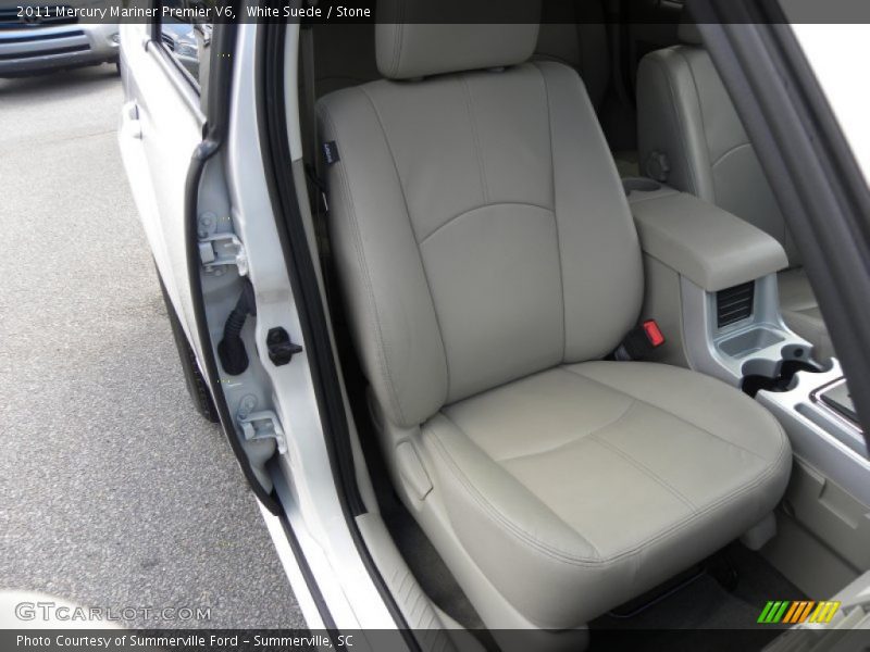 White Suede / Stone 2011 Mercury Mariner Premier V6