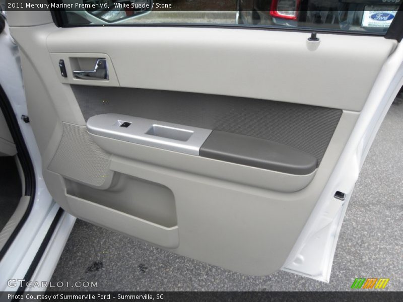 White Suede / Stone 2011 Mercury Mariner Premier V6