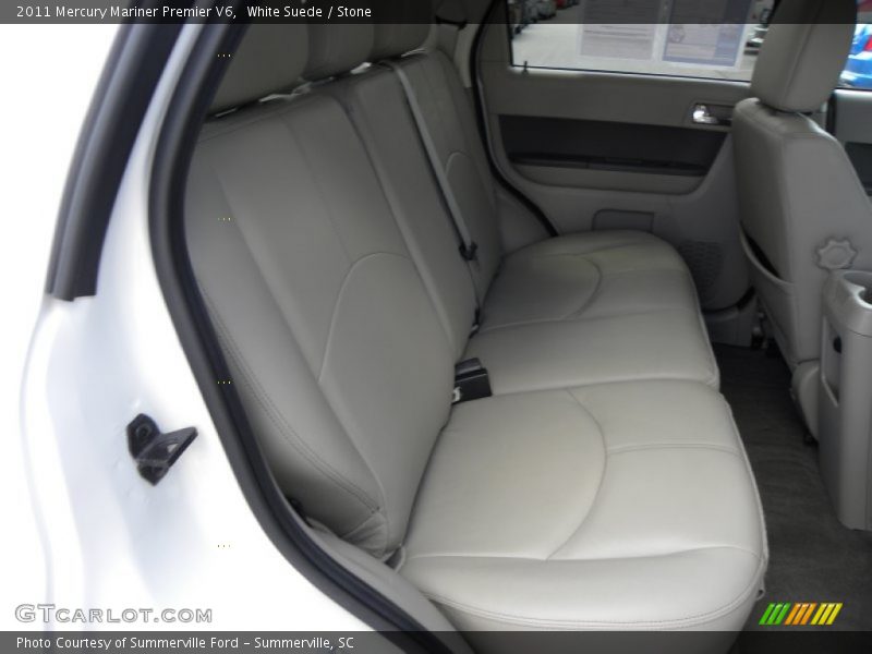 White Suede / Stone 2011 Mercury Mariner Premier V6