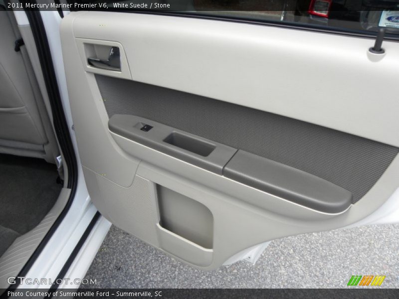 White Suede / Stone 2011 Mercury Mariner Premier V6