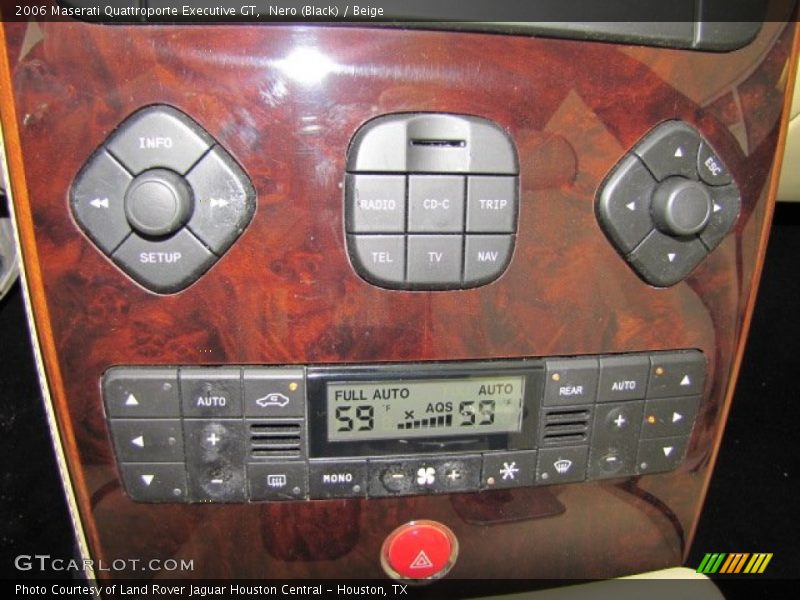 Controls of 2006 Quattroporte Executive GT