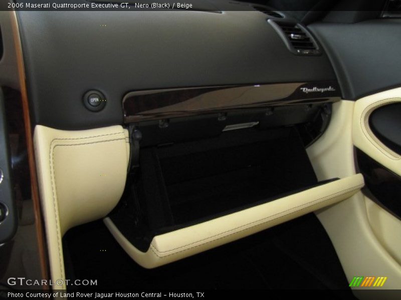 Nero (Black) / Beige 2006 Maserati Quattroporte Executive GT