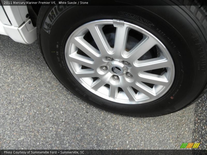 White Suede / Stone 2011 Mercury Mariner Premier V6
