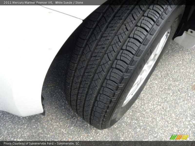 White Suede / Stone 2011 Mercury Mariner Premier V6