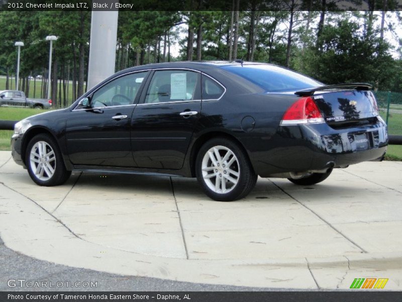 Black / Ebony 2012 Chevrolet Impala LTZ