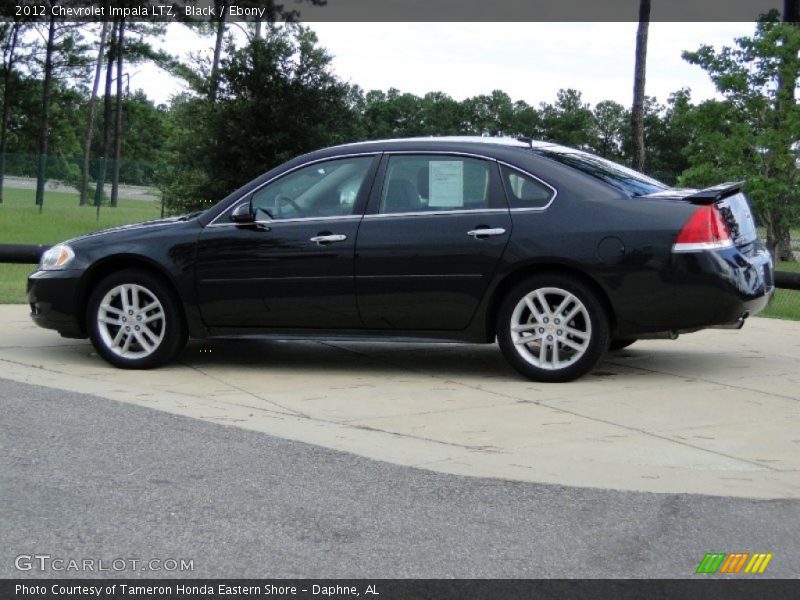 Black / Ebony 2012 Chevrolet Impala LTZ