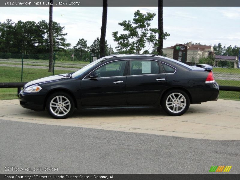 Black / Ebony 2012 Chevrolet Impala LTZ
