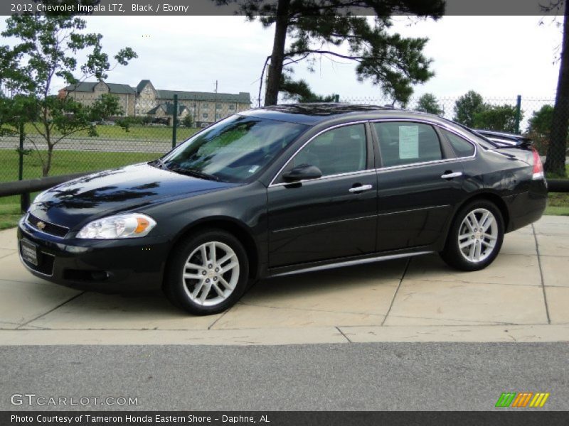 Black / Ebony 2012 Chevrolet Impala LTZ