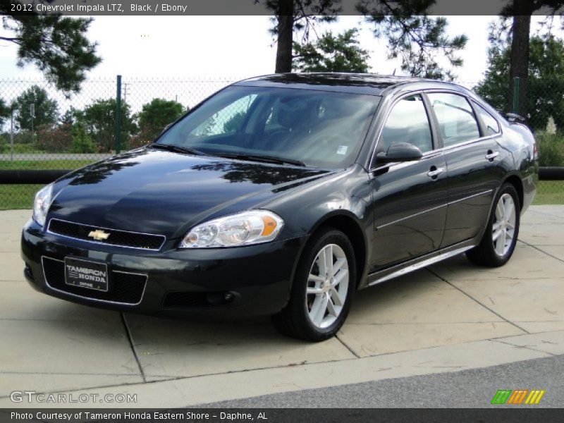 Black / Ebony 2012 Chevrolet Impala LTZ