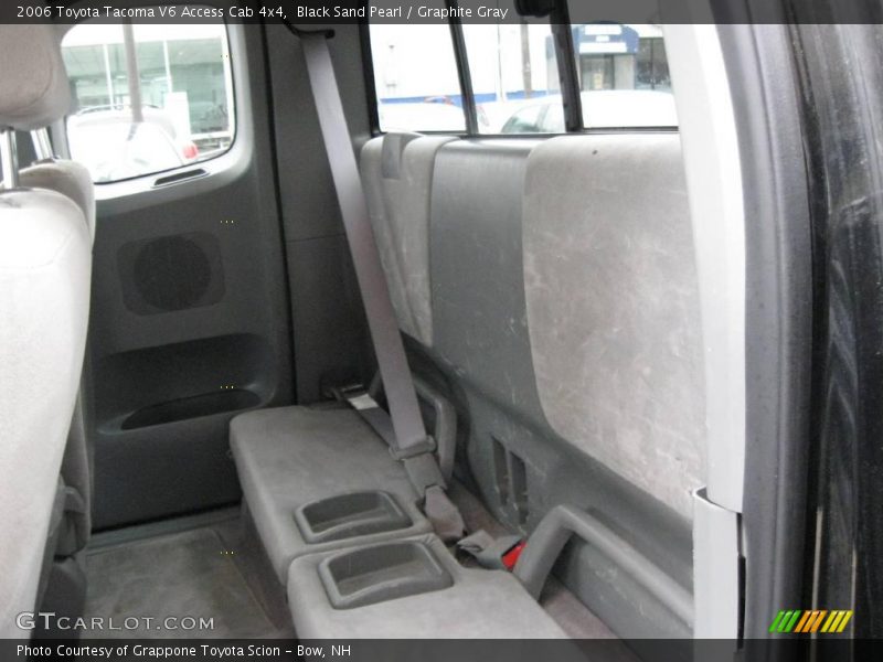 Black Sand Pearl / Graphite Gray 2006 Toyota Tacoma V6 Access Cab 4x4