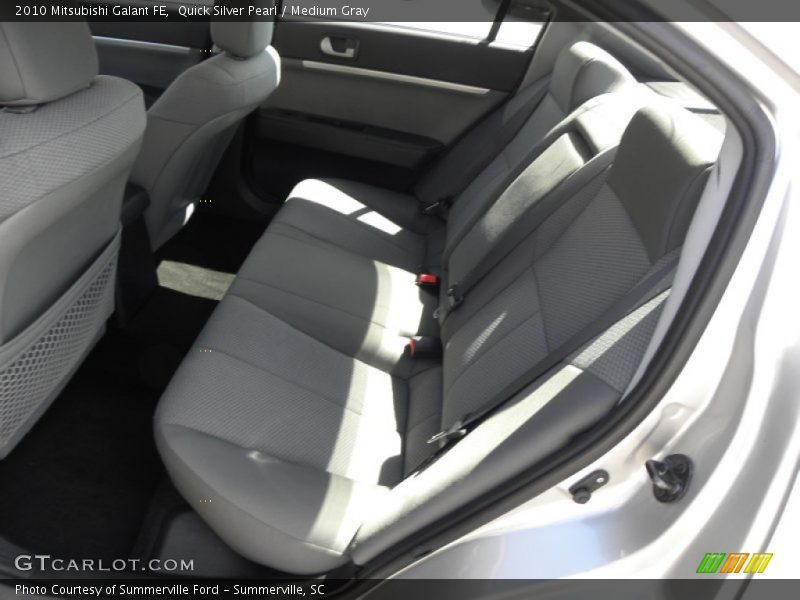 Quick Silver Pearl / Medium Gray 2010 Mitsubishi Galant FE
