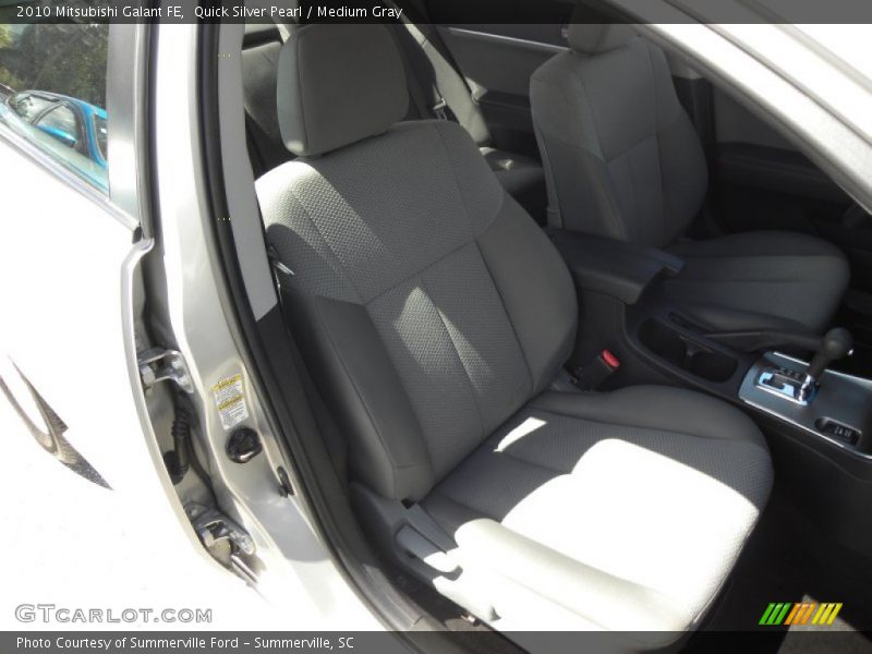 Quick Silver Pearl / Medium Gray 2010 Mitsubishi Galant FE