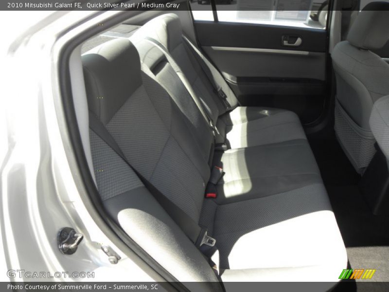 Quick Silver Pearl / Medium Gray 2010 Mitsubishi Galant FE