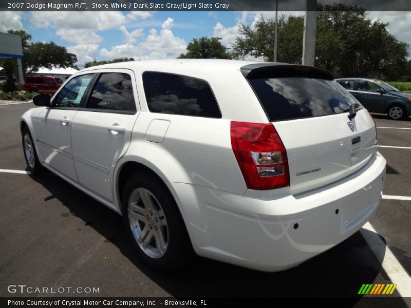 Stone White / Dark Slate Gray/Light Slate Gray 2007 Dodge Magnum R/T