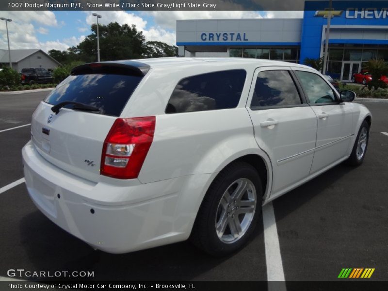 Stone White / Dark Slate Gray/Light Slate Gray 2007 Dodge Magnum R/T