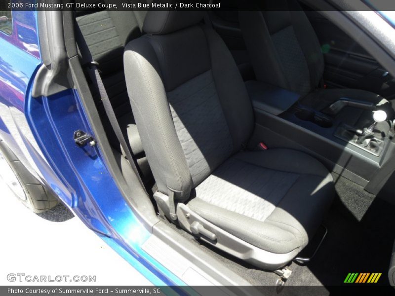 Vista Blue Metallic / Dark Charcoal 2006 Ford Mustang GT Deluxe Coupe