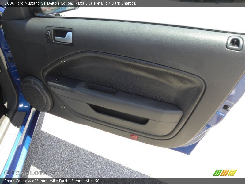 Vista Blue Metallic / Dark Charcoal 2006 Ford Mustang GT Deluxe Coupe