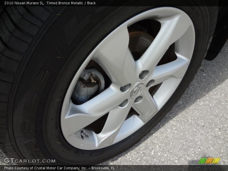 Tinted Bronze Metallic / Black 2010 Nissan Murano SL