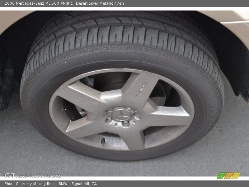 Desert Silver Metallic / Ash 2006 Mercedes-Benz ML 500 4Matic