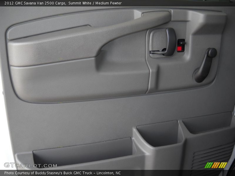 Summit White / Medium Pewter 2012 GMC Savana Van 2500 Cargo