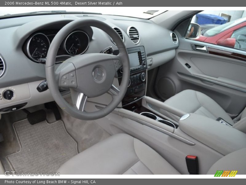 Desert Silver Metallic / Ash 2006 Mercedes-Benz ML 500 4Matic
