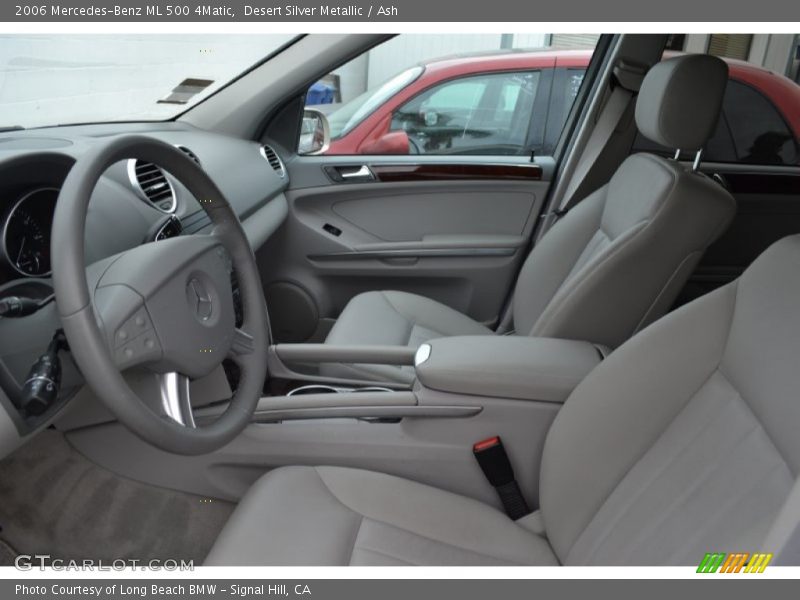 Desert Silver Metallic / Ash 2006 Mercedes-Benz ML 500 4Matic