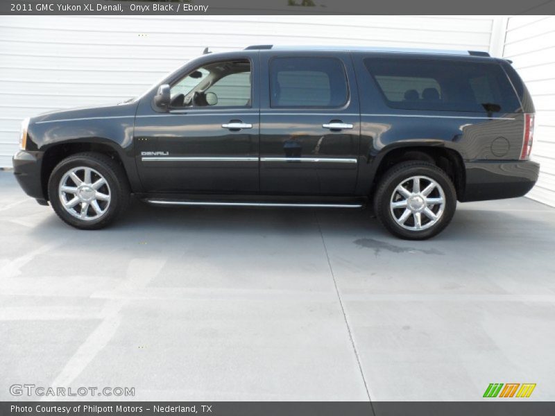 Onyx Black / Ebony 2011 GMC Yukon XL Denali