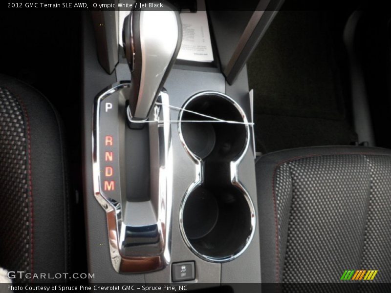 Olympic White / Jet Black 2012 GMC Terrain SLE AWD
