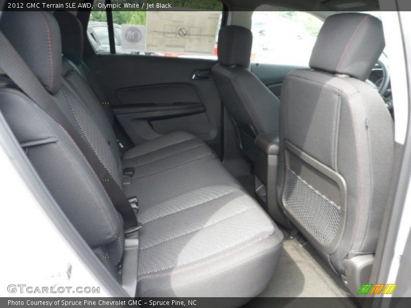 Olympic White / Jet Black 2012 GMC Terrain SLE AWD