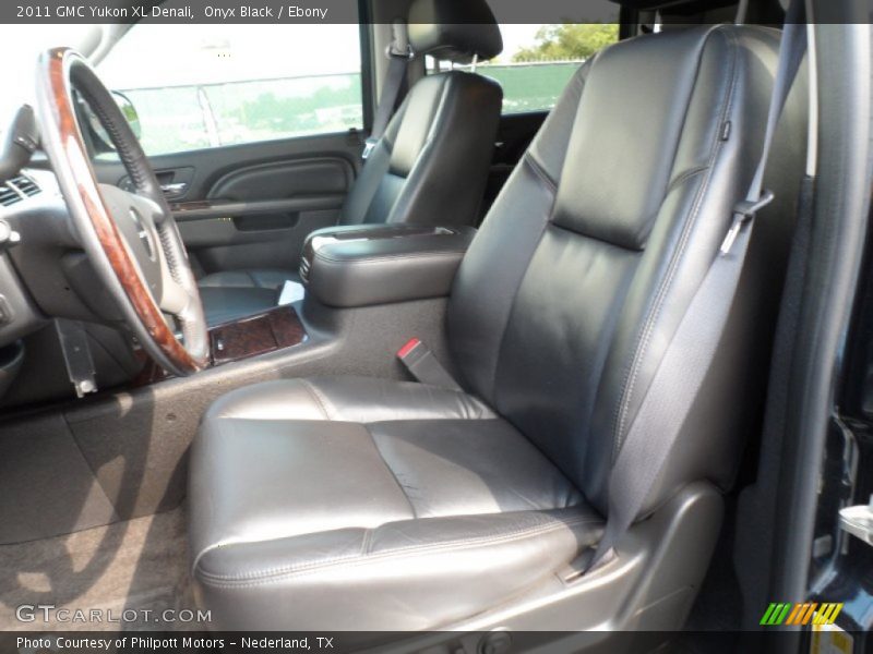 Onyx Black / Ebony 2011 GMC Yukon XL Denali