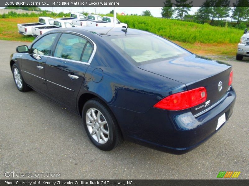 Ming Blue Metallic / Cocoa/Cashmere 2008 Buick Lucerne CXL