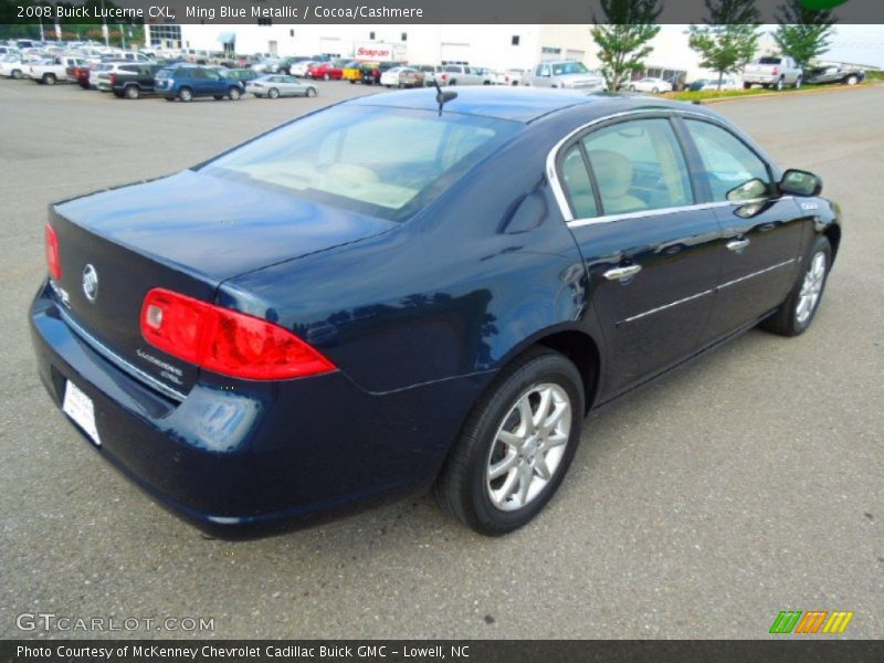 Ming Blue Metallic / Cocoa/Cashmere 2008 Buick Lucerne CXL