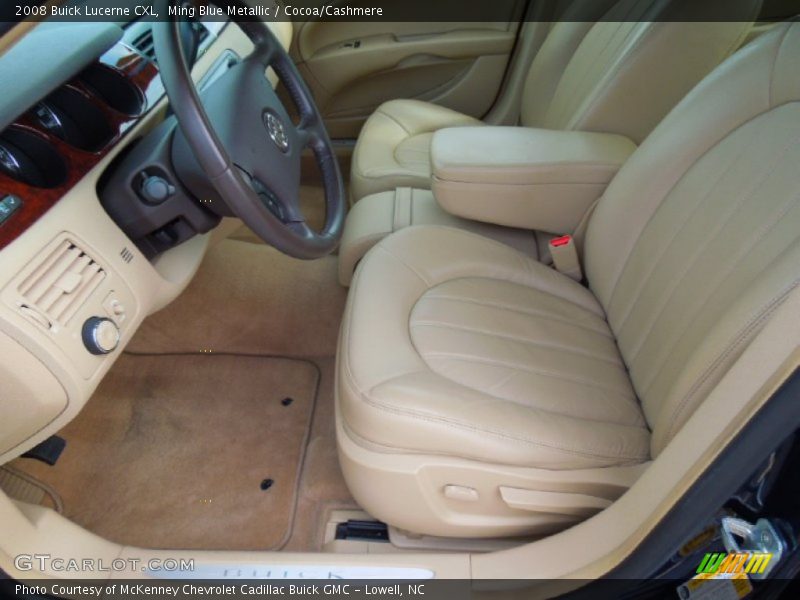 Ming Blue Metallic / Cocoa/Cashmere 2008 Buick Lucerne CXL