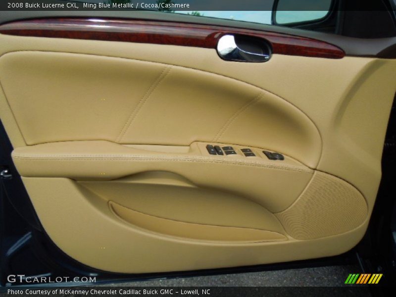 Ming Blue Metallic / Cocoa/Cashmere 2008 Buick Lucerne CXL