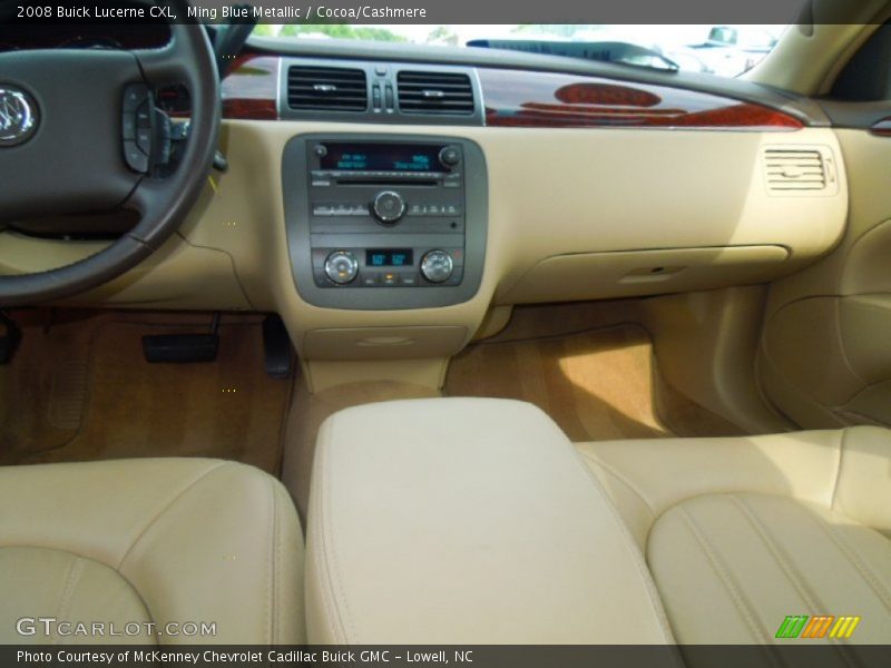 Ming Blue Metallic / Cocoa/Cashmere 2008 Buick Lucerne CXL