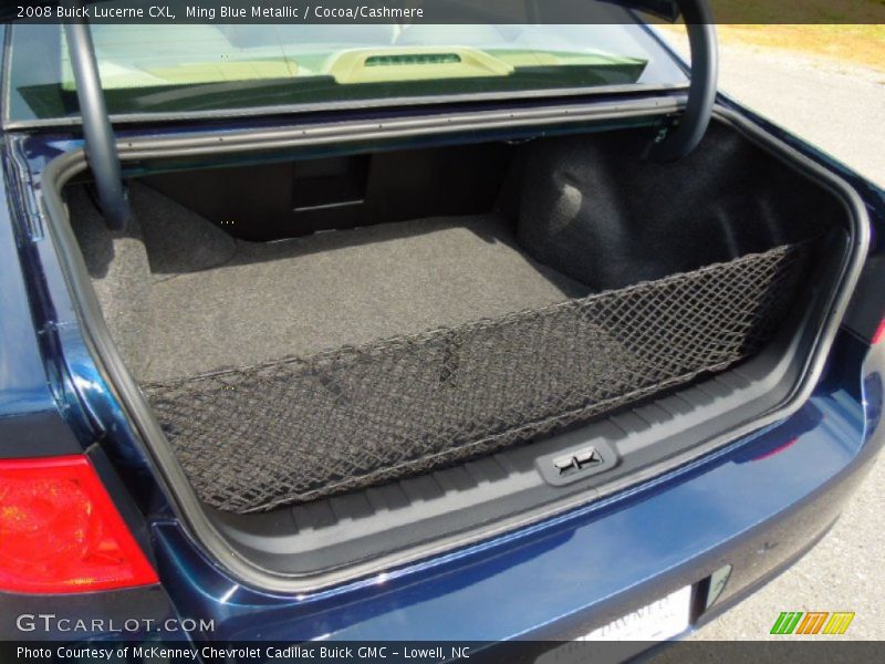 Ming Blue Metallic / Cocoa/Cashmere 2008 Buick Lucerne CXL