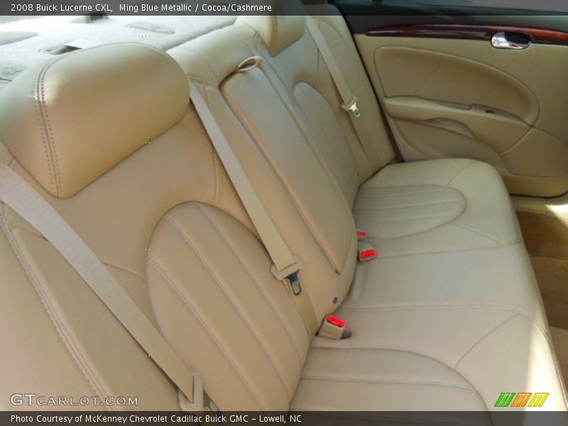 Ming Blue Metallic / Cocoa/Cashmere 2008 Buick Lucerne CXL