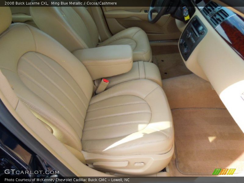 Ming Blue Metallic / Cocoa/Cashmere 2008 Buick Lucerne CXL