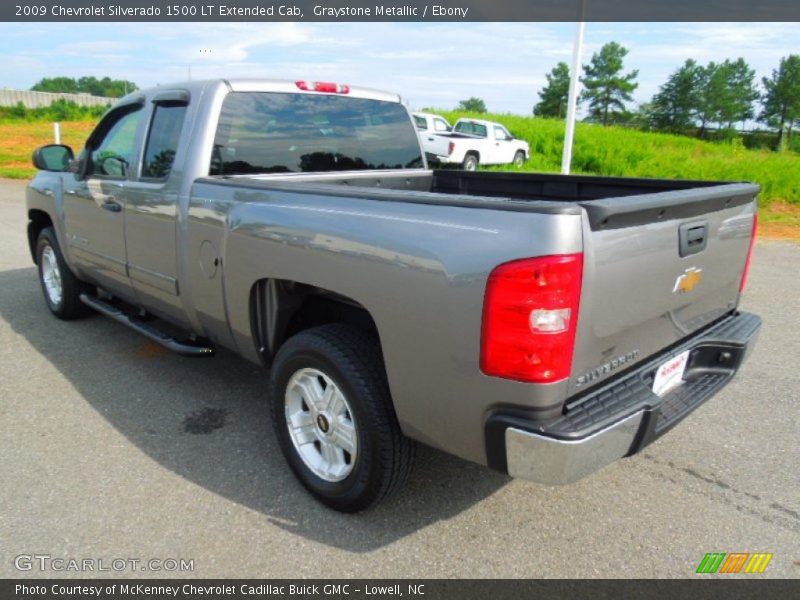Graystone Metallic / Ebony 2009 Chevrolet Silverado 1500 LT Extended Cab