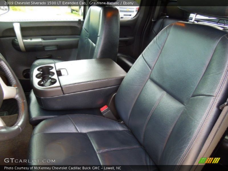 Graystone Metallic / Ebony 2009 Chevrolet Silverado 1500 LT Extended Cab