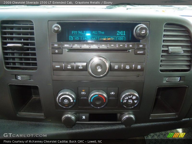 Graystone Metallic / Ebony 2009 Chevrolet Silverado 1500 LT Extended Cab