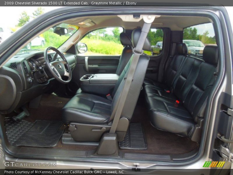 Graystone Metallic / Ebony 2009 Chevrolet Silverado 1500 LT Extended Cab