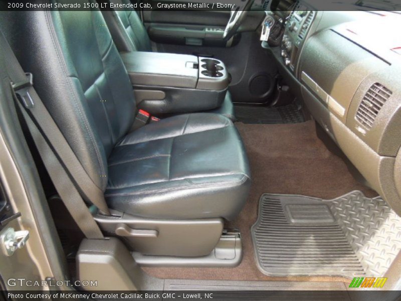 Graystone Metallic / Ebony 2009 Chevrolet Silverado 1500 LT Extended Cab