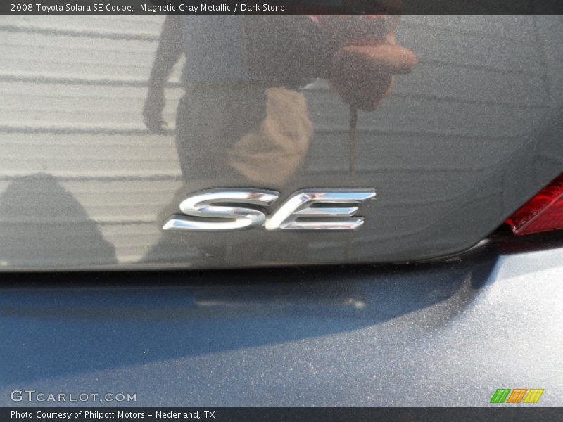 Magnetic Gray Metallic / Dark Stone 2008 Toyota Solara SE Coupe
