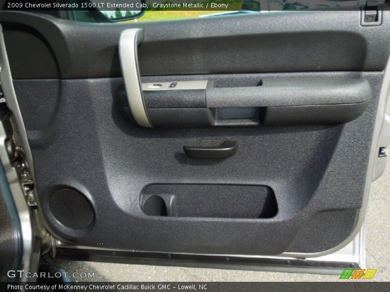 Graystone Metallic / Ebony 2009 Chevrolet Silverado 1500 LT Extended Cab