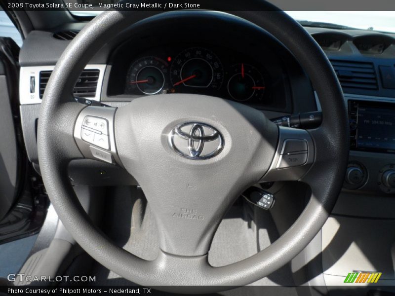 Magnetic Gray Metallic / Dark Stone 2008 Toyota Solara SE Coupe